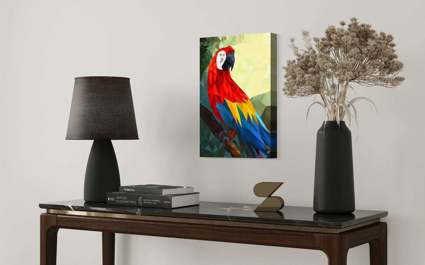 Red scarlet macaw